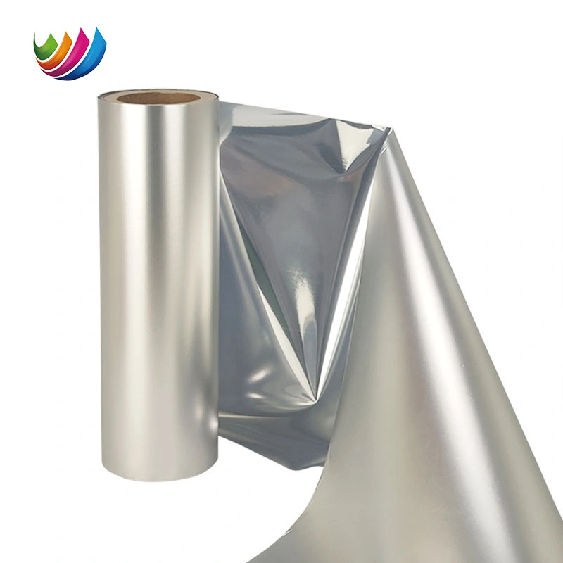 Plastic Packaging Thermal Metallic Polyester BOPP Laminating Chemical VMPET Gold Silver Film