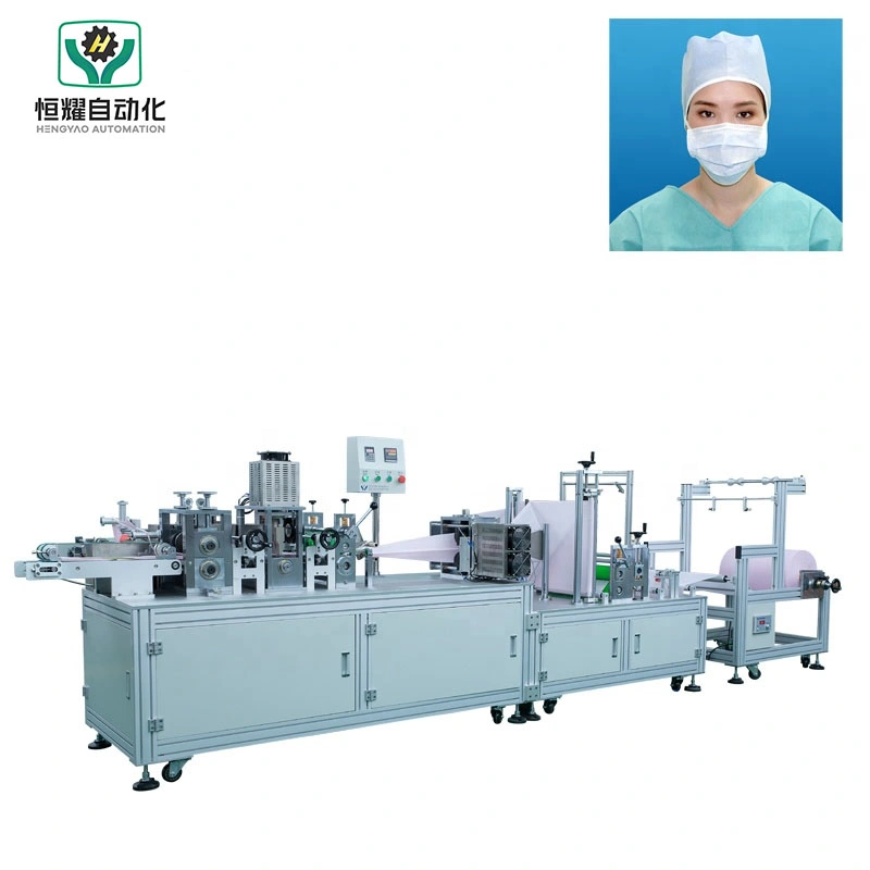 Automatic Nonwoven Disposable Hospital Nursing Doctor Cap Making Machine