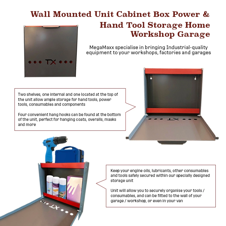 Jh-Mech Metalldraht Bohrerhalter Power Tool Organizer