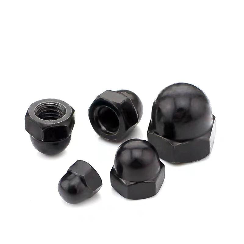 China Manufacturer Wholesale/Supplier Hardware Fastener Hex Dome Cap Nut DIN1587 Hex Nut with Dome Cap