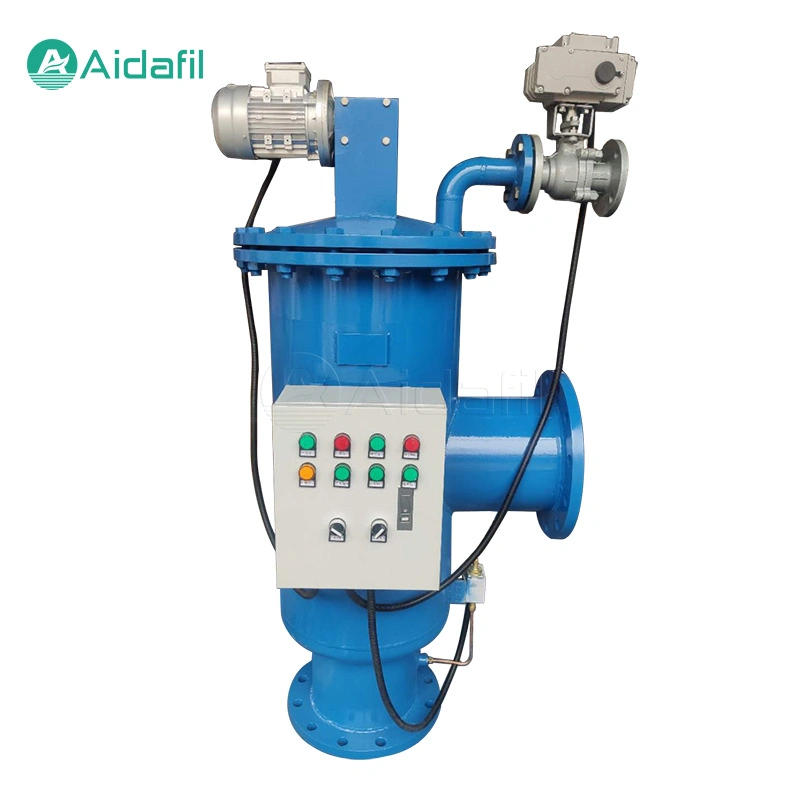 100 Micron Automatic Self-Cleaning Filter - Water Treatment Device for Rainwater Collection System