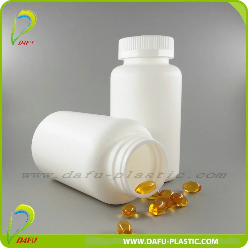 Pharmaceutical Capsule Tablets Packaging HDPE Natural Health Supplement Plastic Bottle with Cap