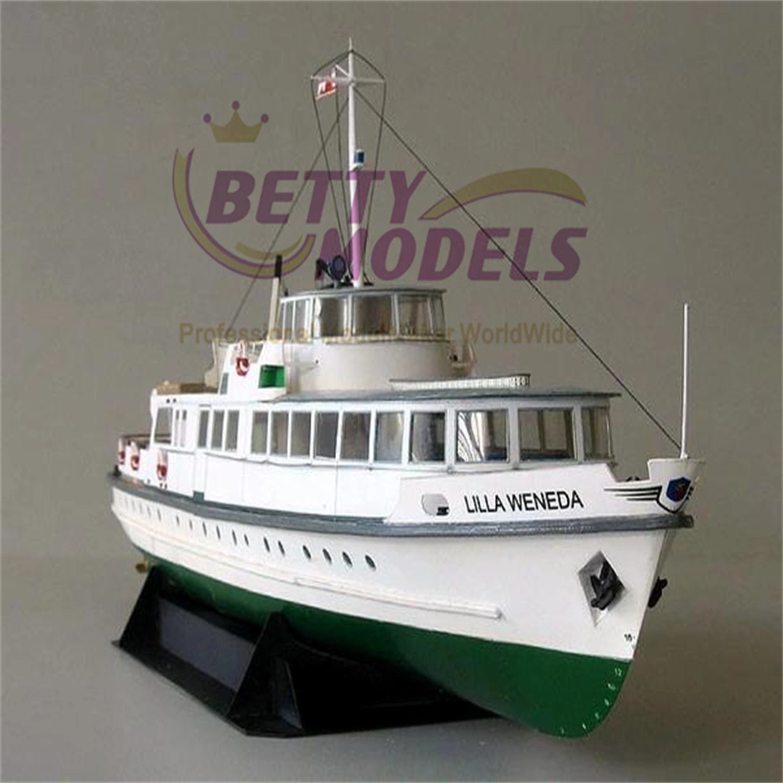 Scale Ship Vessel Model with High Details Colour