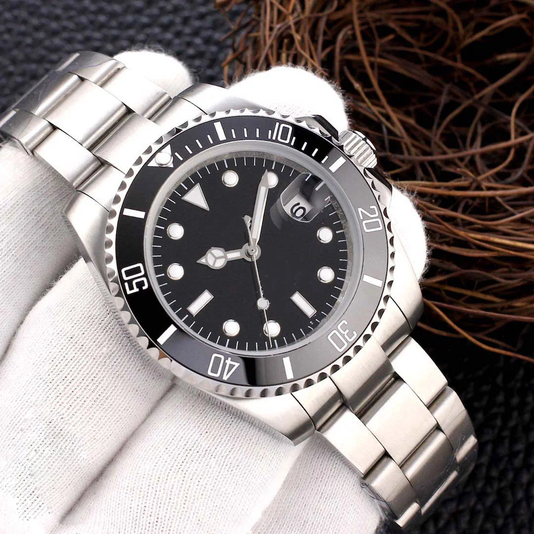 Men's Watches Luxury Business Waterproof Quartz Wrist Watch for Man Fashion Stainless Steel Strap Sport Clock