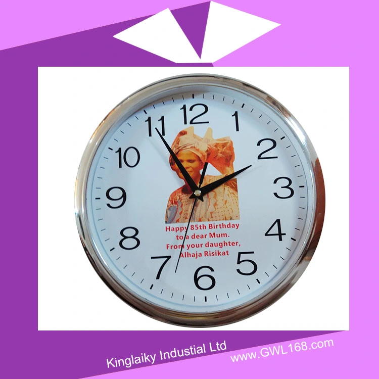 Customized Steel Wall Clock in Roman Numeral PC-002