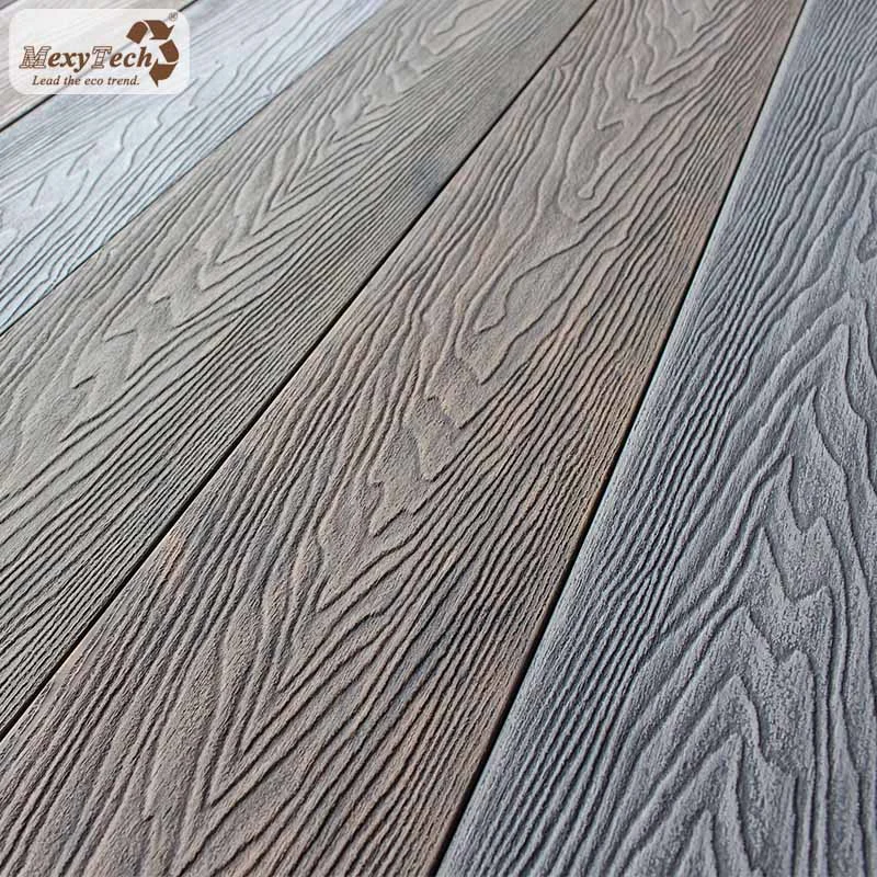 Génie Anti-Termite WPC Decking Revêtements de sol extérieur