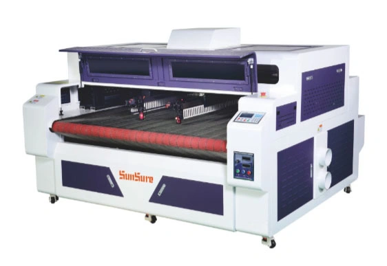 Two-Head Laser Cutting & Engraving Sewing Machine