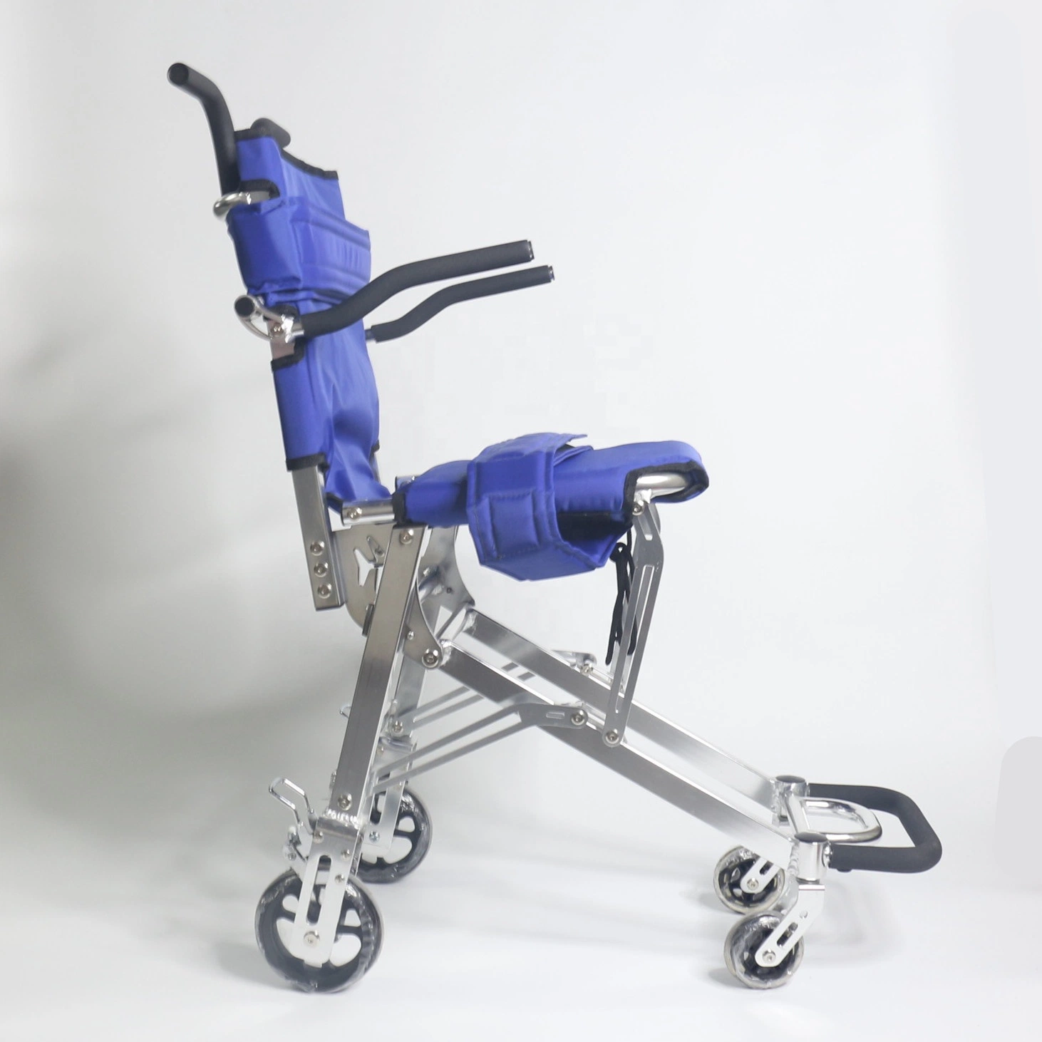 Ultralight Airline Approve Fold Disabilities People Manual Wheelchair for Outdoors with Brakes