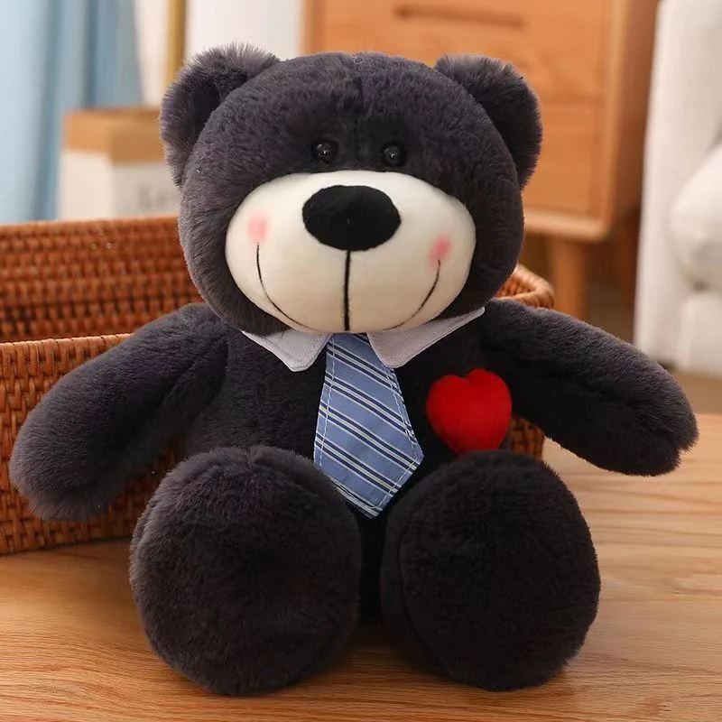 Cute Love Teddy Bear Plush Toy Small Couple Hugging Bear Doll Birthday Gift Throwing Wholesale/Supplier