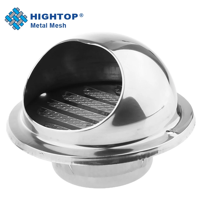 4 5 6 Inch 304 Thick Stainless Steel Air Vent Ventilation Grill Cover External Wall Air Outlet