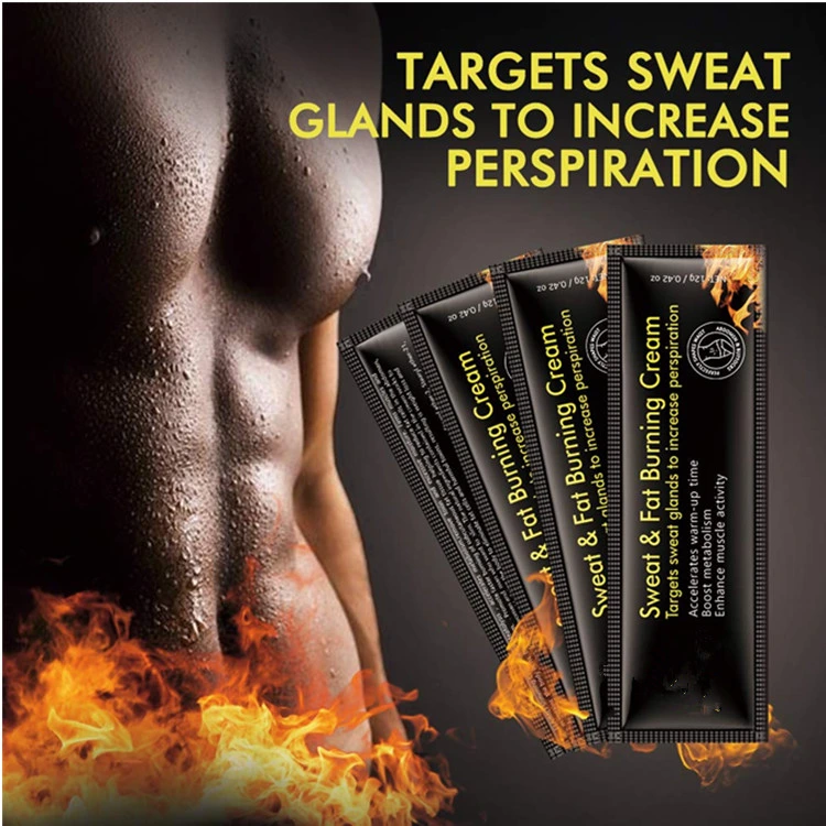 Private Custom Hot Sweat & Fat Burning Cream (10pack) Extreme Cellulite Slimming Cream