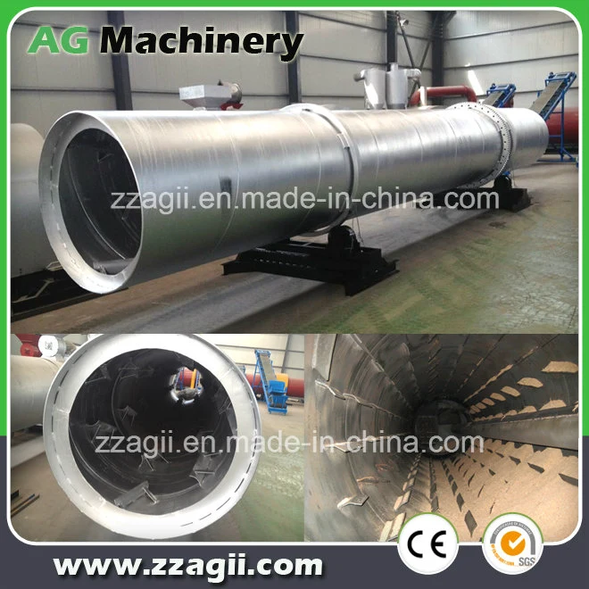 Small Rotary Dryer Biomass Sawdust Wood Chips Rotary Drum Dryer