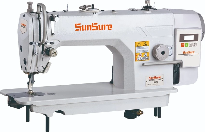 High Speed Direct Drive Industrial Lockstitch Sewing Machine Ss-A2 with Auto Trimmer