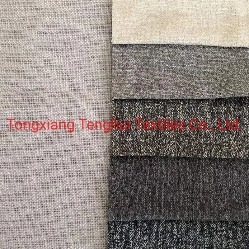 Woven Fabric Upholstery Textile Use for Sofa and Curtain Material