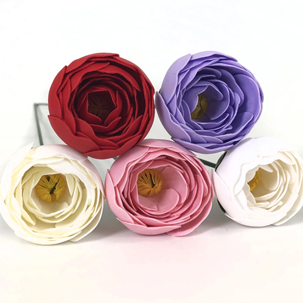 Best Gift 50PCS Soap Rose Flower Bouquet Flower Soap Roses for Gift
