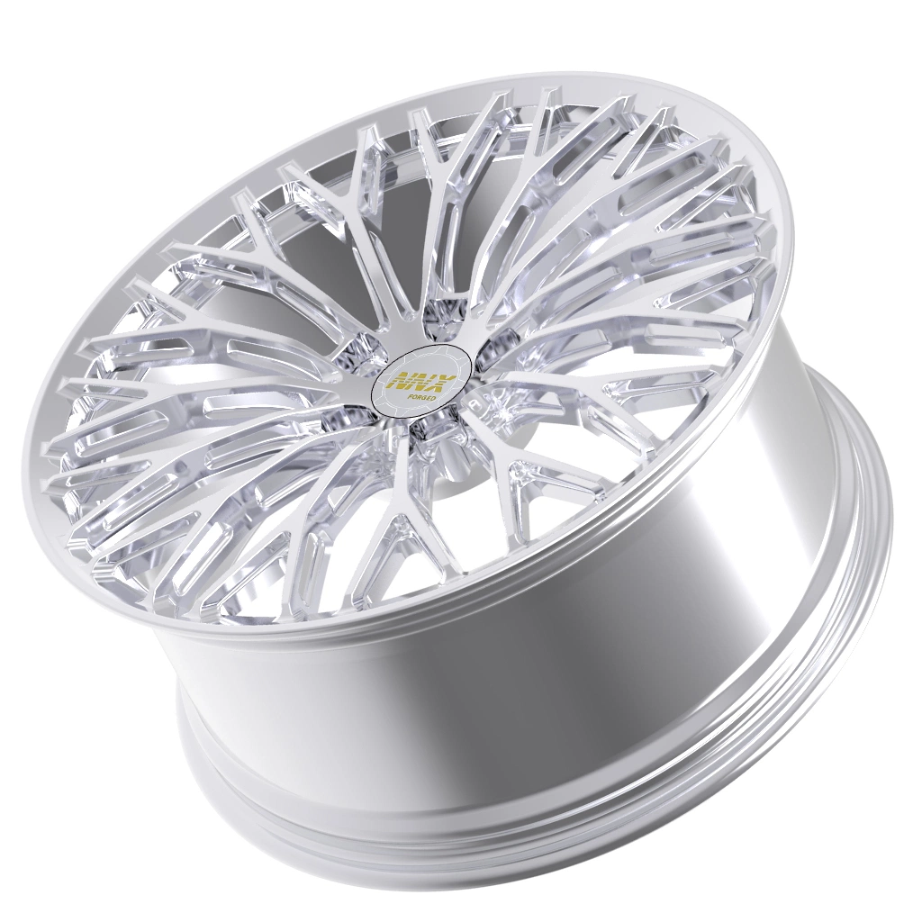 High quality/High cost performance Alloy Car Wheel 18/19/20/21/22 Inches Hyper Silver Chrome Full Painting 5X139.7 Wheels Forged Car Alloy Wheel