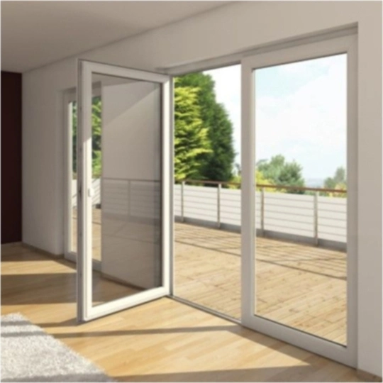 Hurricane Proof Aluminium Double Swing Fire Door Preis Doppelt Verglast Vordertüren