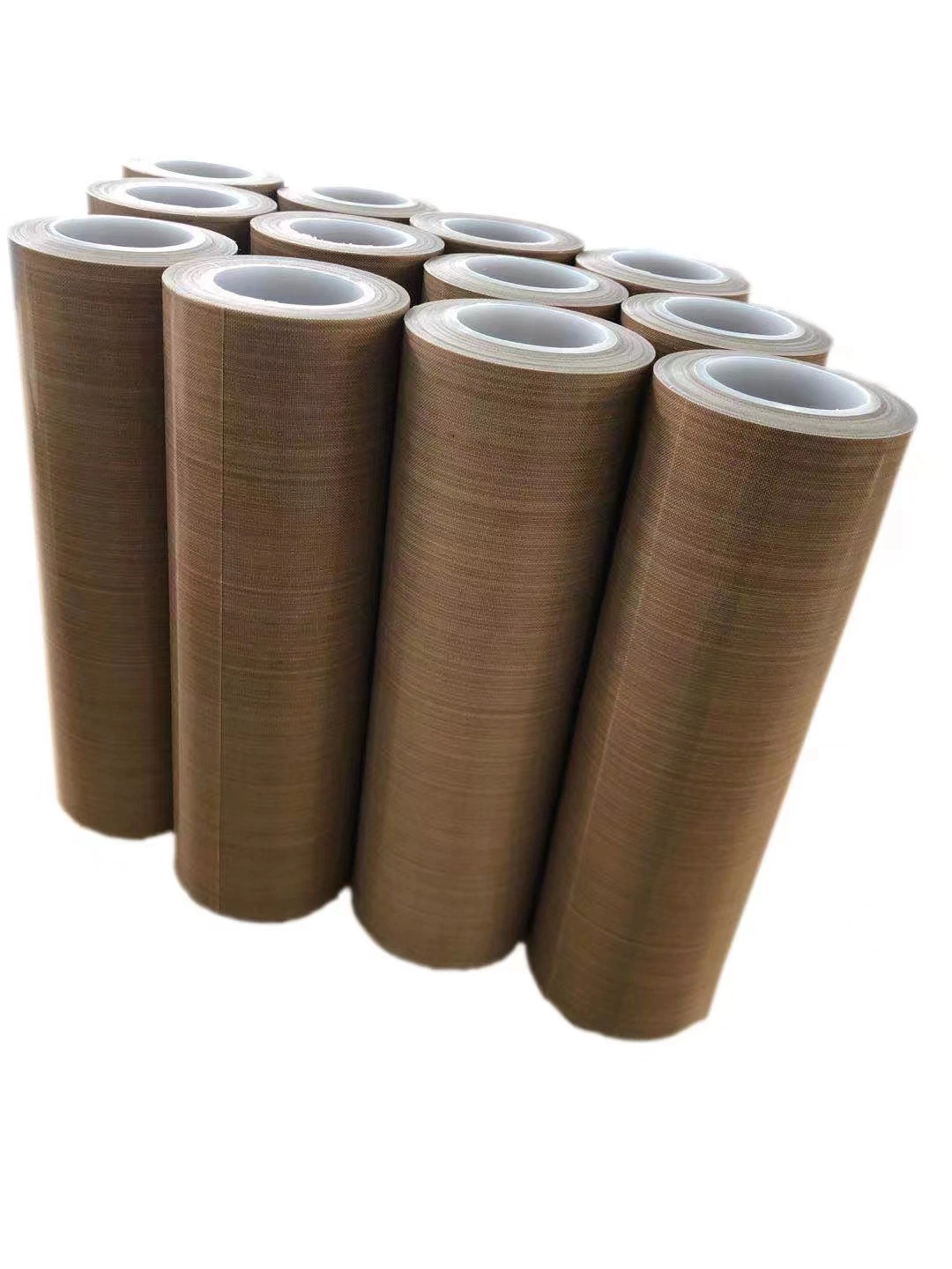 Chemicals Resistant Single Side PTFE Coated Fiberglass Self Adhesive Backed Fabric