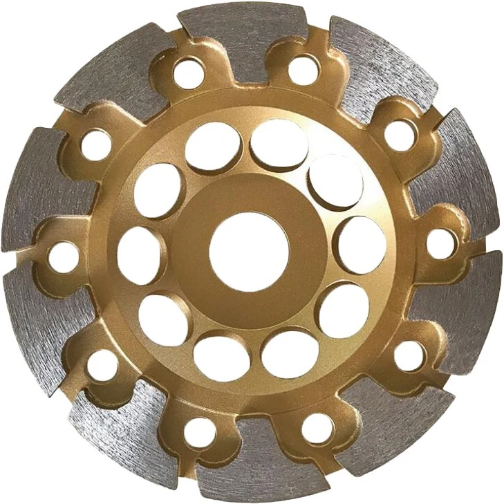 7" High Quality T Shape Segments Diamond Grinding Cup Wheel