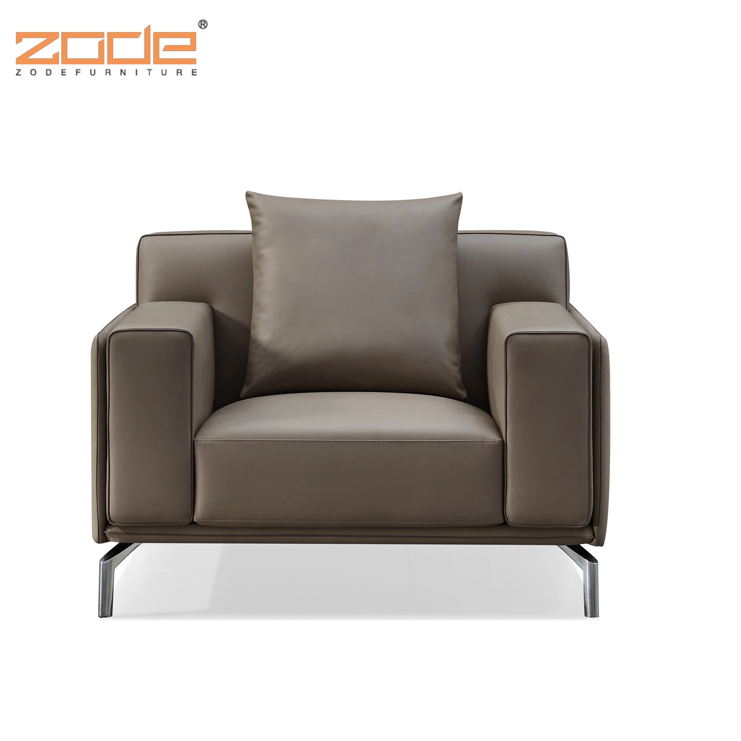 Zode Modern Style Optional Color PU Fabric Sofa Chairs Reclinable Two Seater Bits Living Room Sofa Set