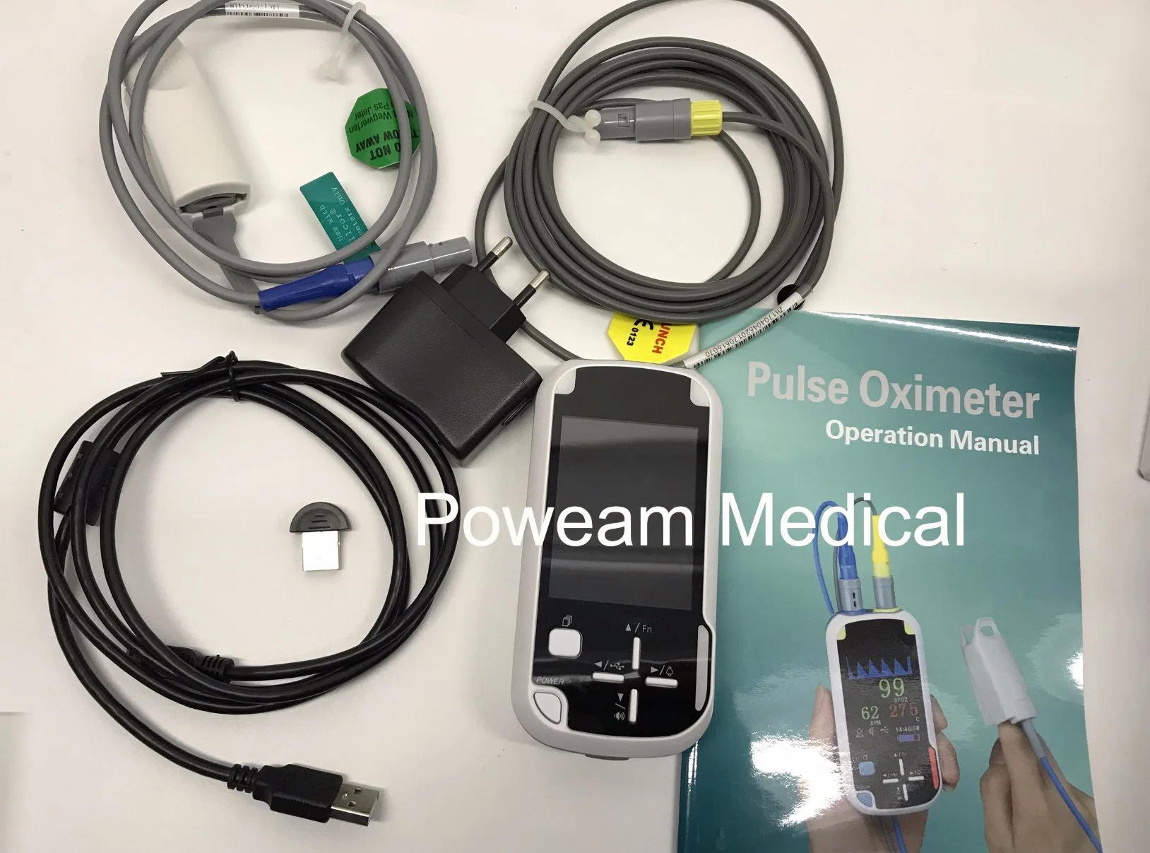 Color LED Finger Pulse Oximeter (MP-H+)