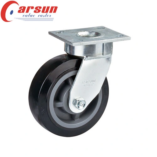 150mm Heavy Duty Swivel PU Wheel Caster