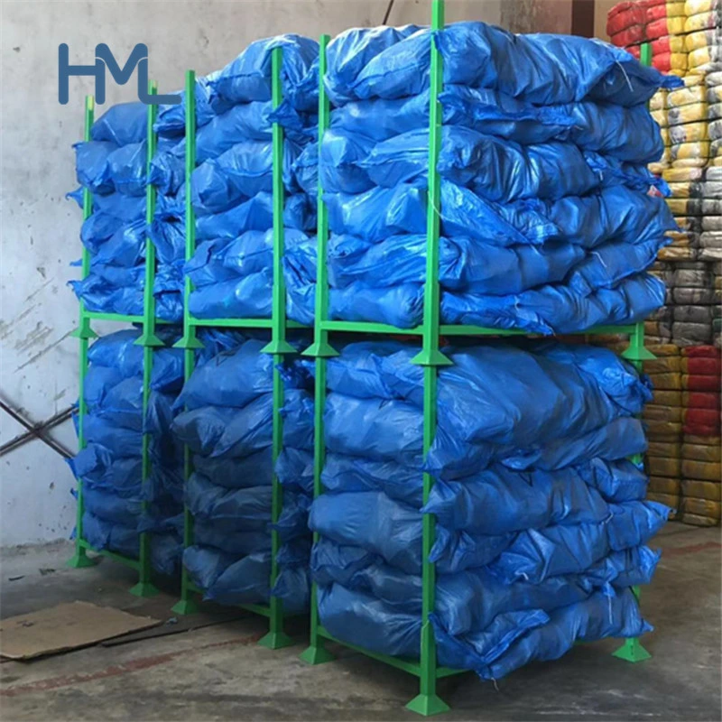 Industrial Pipe Plate Stackable Warehouse Storage Steel Metal Post Pallet