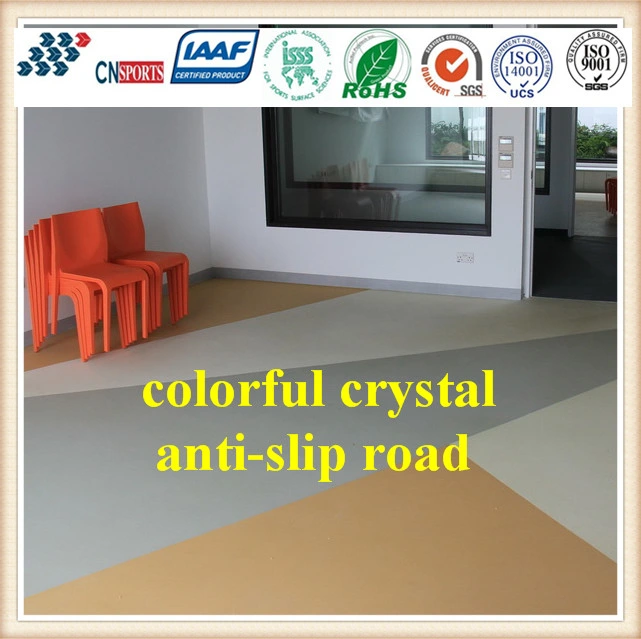 Simple Construction Weather Resistance and Uvioresistant Non Slip Flooring