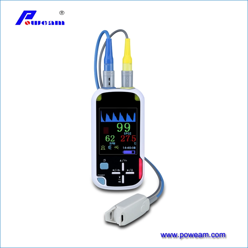 Color LED Finger Pulse Oximeter (MP-H+)