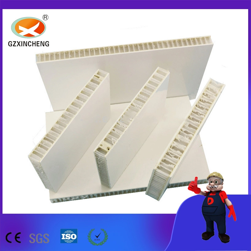 Composites Fiberglass Plastic PP Honeycomb Sandwich Panel for Side Wall/Prefab House/Truck Box