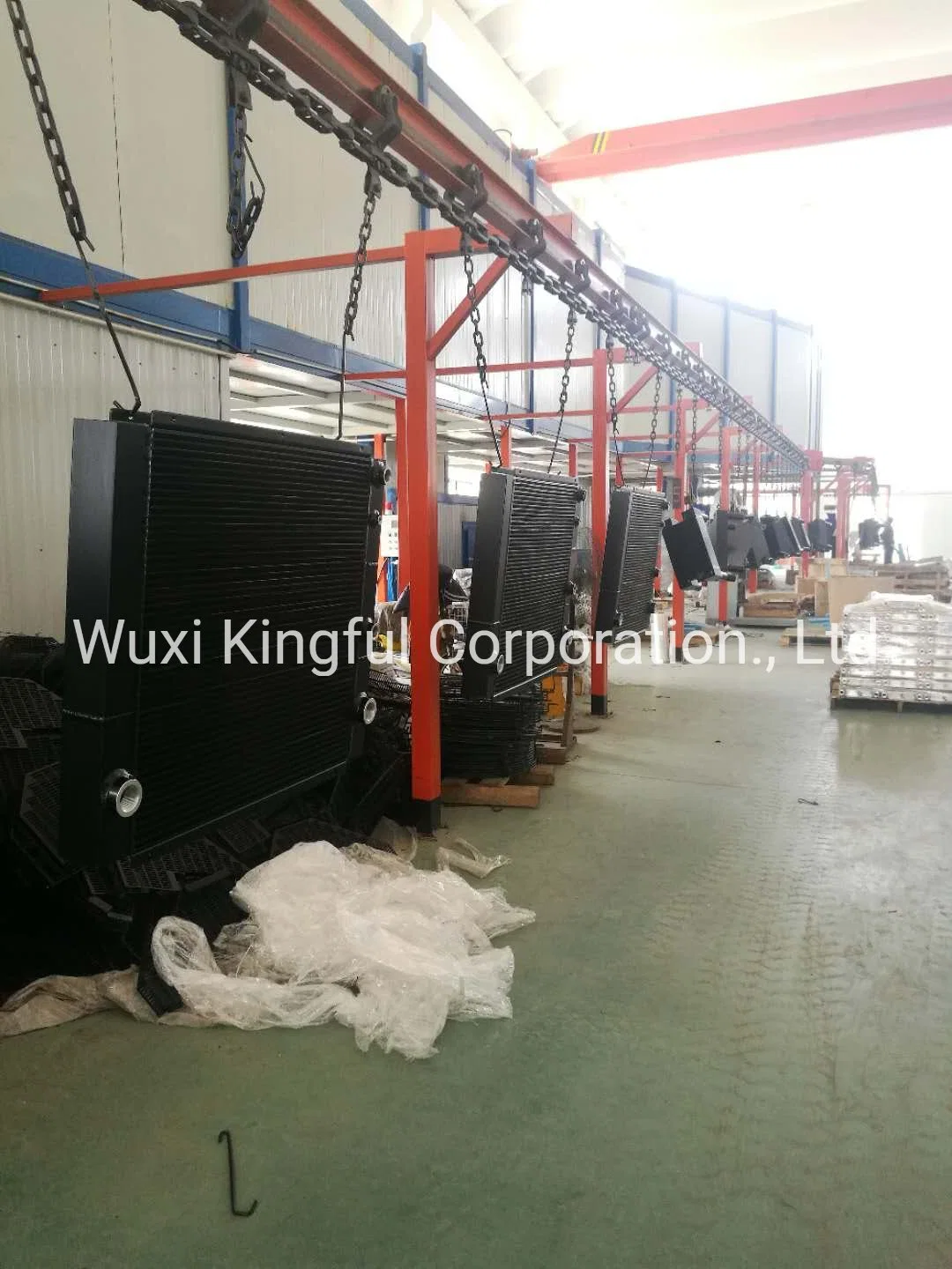 Screw Air Compressor Oil Cooler Air Oil Cooler Radiator Manufacture