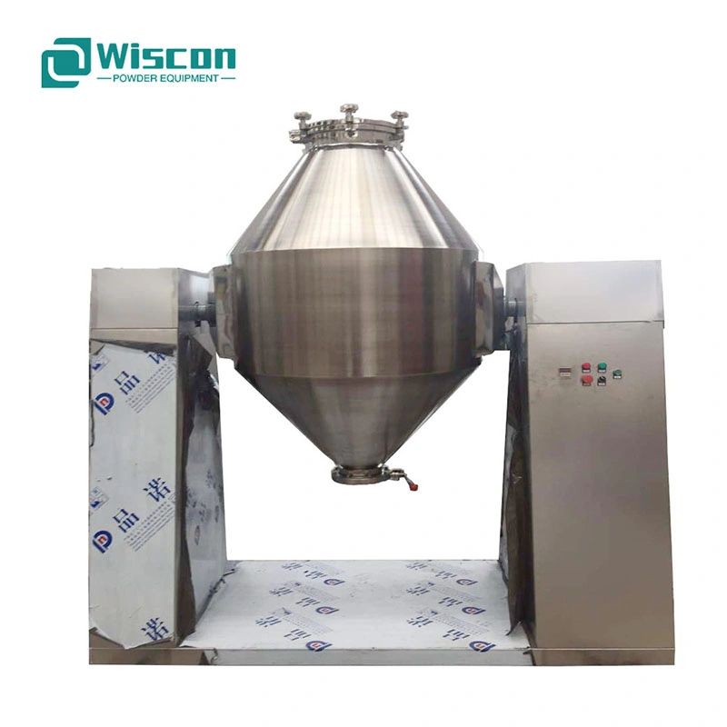 Polymers Resin Plastics Food Rotating Cone Drum Tumble Powder Mixer Blender