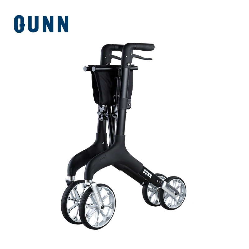 Qunn Rollator Jazz pour adultes en aluminium de haute qualité pour personnes âgées.