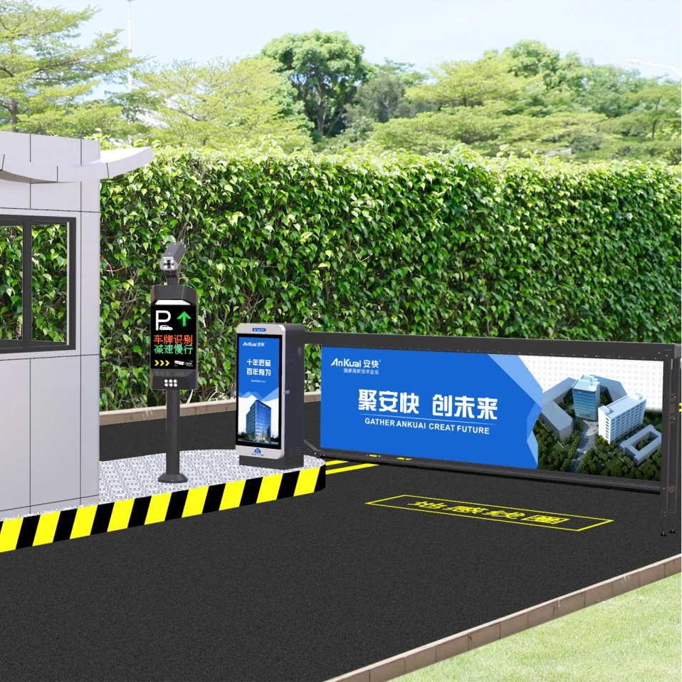 6 Million Mtbf Advertising Car Parking Boom Barrier Gate System