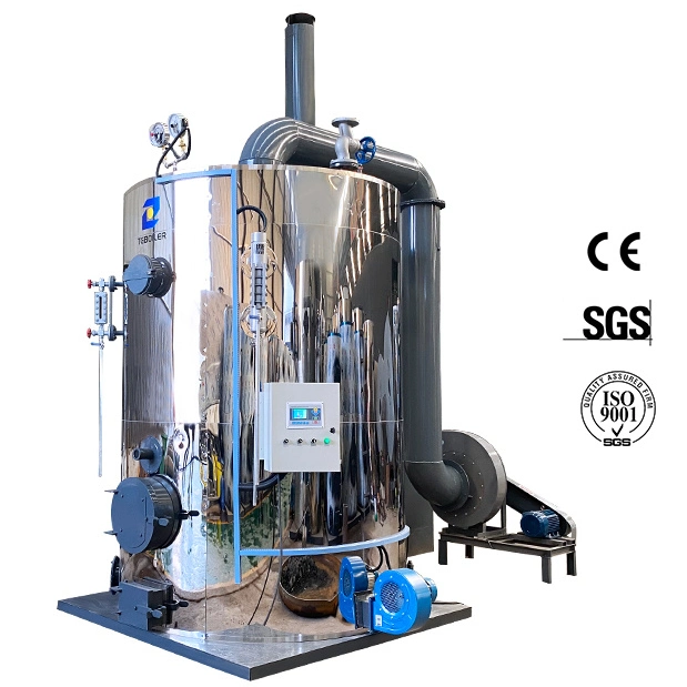 100kg Biomass Pellet Fired Small Steam Boiler