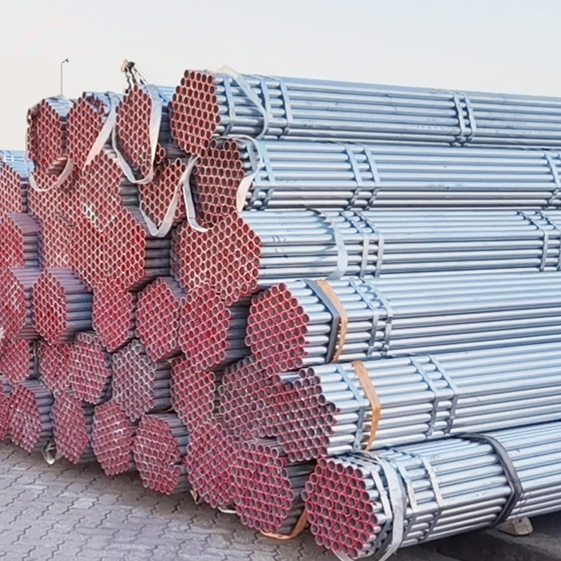 Q195 Q235 Q345 Large Stock Cold Rolled Galvanized Metal Tubes Square/Round/Rectangular Steel Pipe for Fluid Pipe, Boiler Pipe, Drill Pipe, Hydraulic Pipe