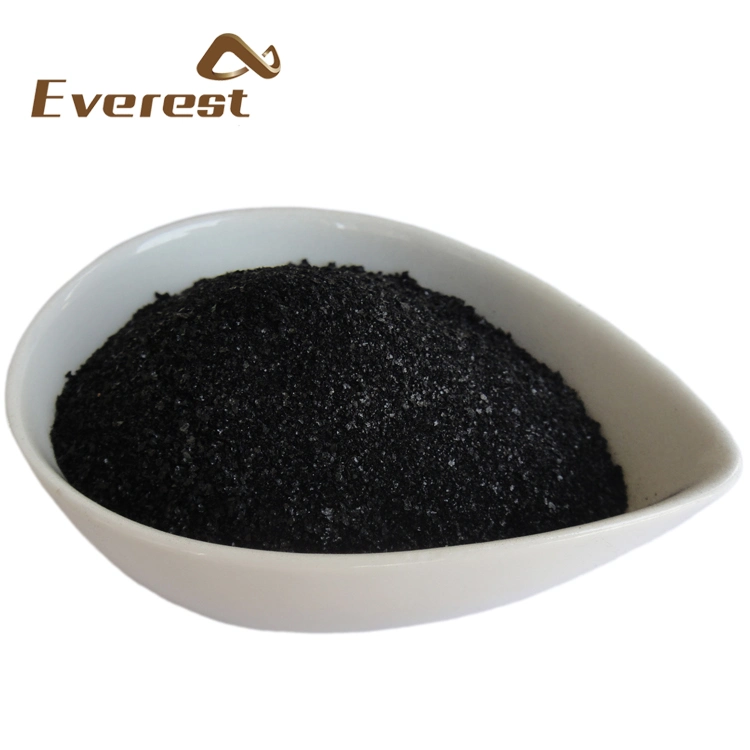 Leonardite Soluble Potassium Humate Organic Fertilizer in Black Thin Flake