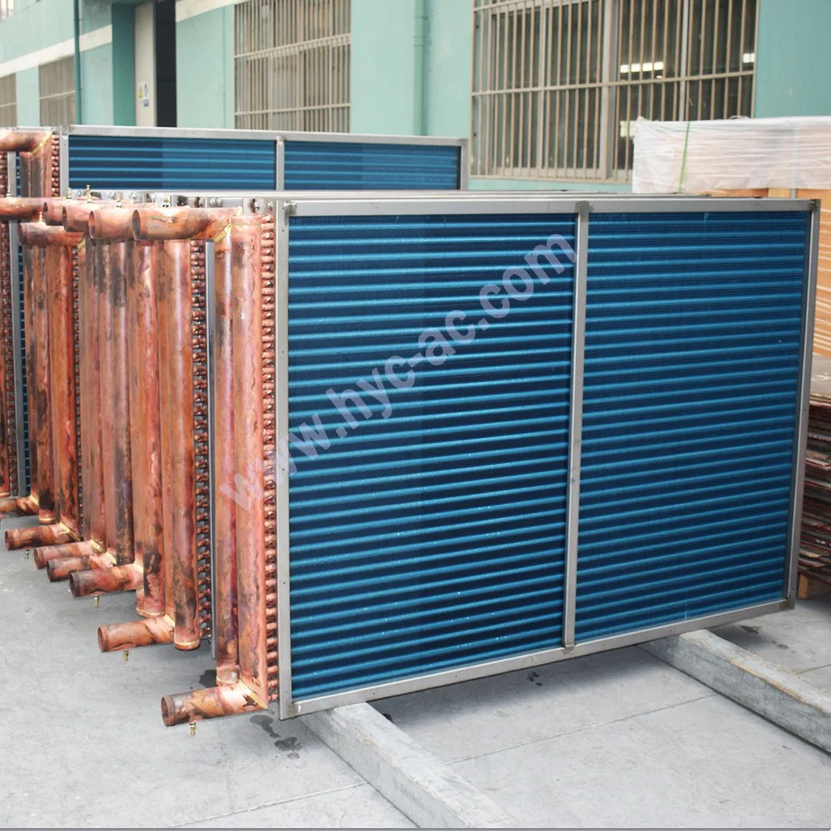 High quality/High cost performance  Copper Tube Copper Fin Type Coil Evaporator for Central Air Conditioner