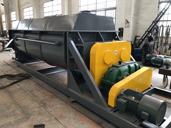 Hollow Blade Sludge Dryer Machine Vacuum Rake Rotary Drum Paddle Dryer con Certificado de Diseño ASME.