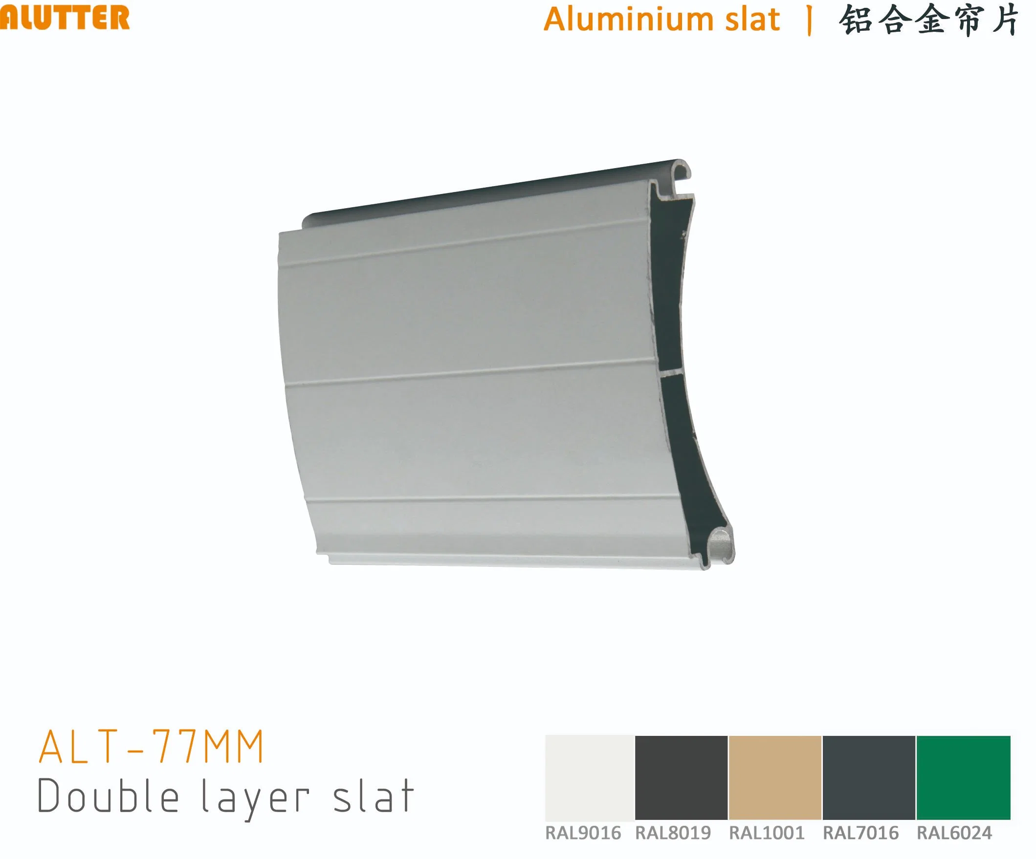 Manufacturer Automatic Aluminum Alloy Glass Roller Shutter Garage Door for Homes
