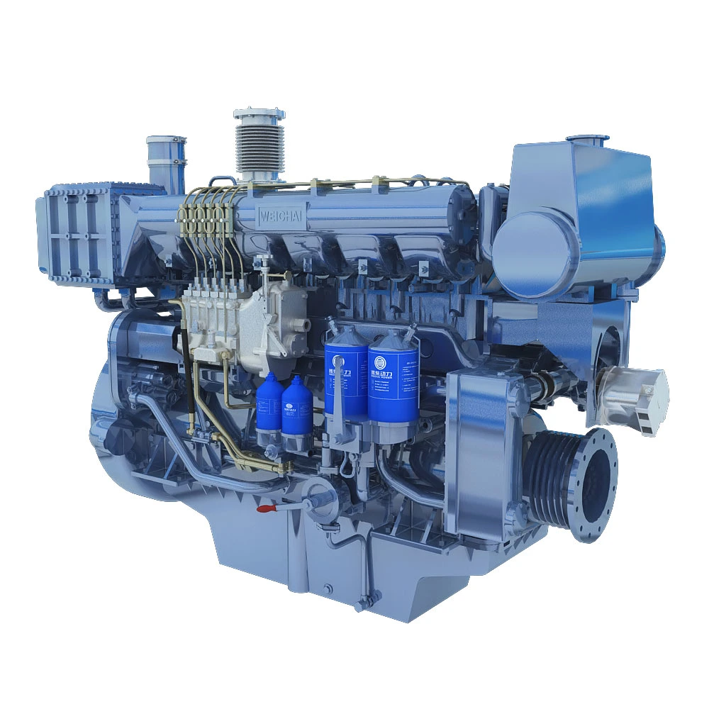 Weichai 368kw Generator Marine Diesel Engine About Wp12