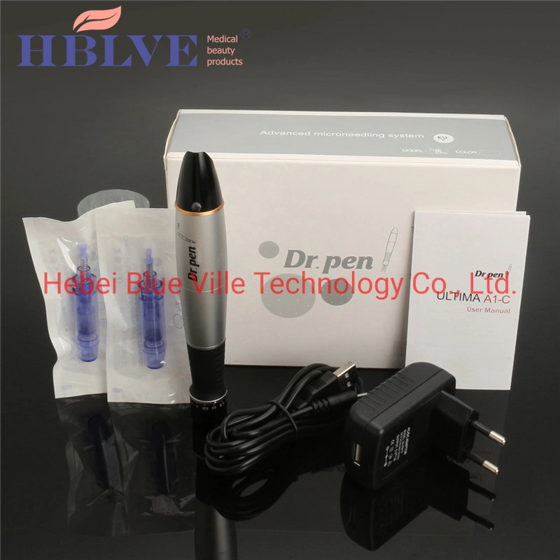 Pele mais populares de nutrir Electric Derma Pen Microneedling Recarregável Derma Pen