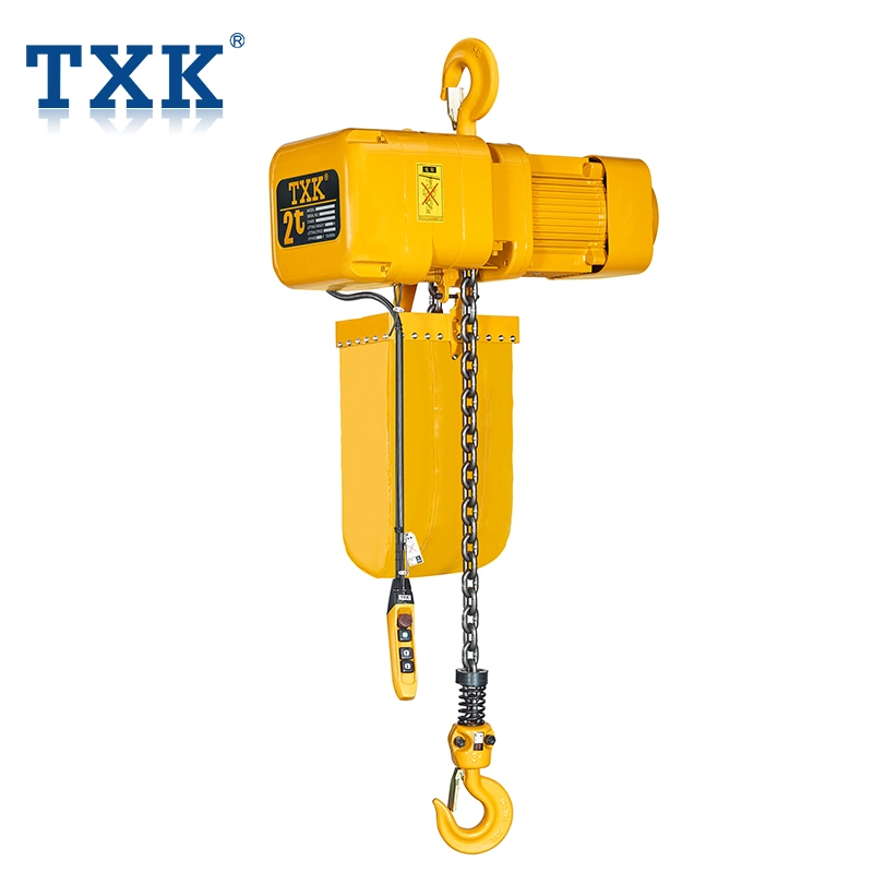 Electric Winch Machine 2 Ton Electric Chain Hoist with Hook
