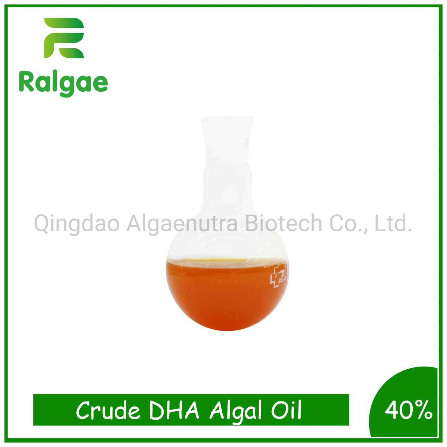 Natural Microalgae 40% DHA Algal Oil Crude Grade Animal Feed Additive DHA CAS6217-54-5