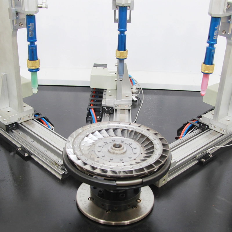 El impulsor de la bomba de perforación automática máquina de ensayo de corrección de la máquina de equilibrado