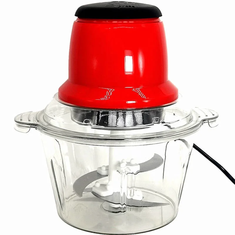 New Electric Chopper Meat Grinder Shredder 2L Capacity Meat Grinder Food Chopper Stainless Electric Kitchen Tool