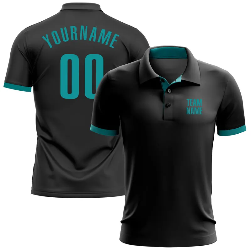 Bordado del logotipo personalizado mayorista de impresión normal de poliéster 100% algodón camisetas polo Golf uniforme Mens
