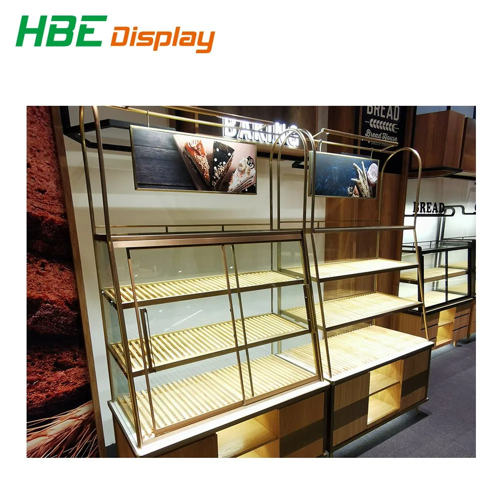 Supermarket Bakery Shop Cabinet Cake Bread Display Furniture