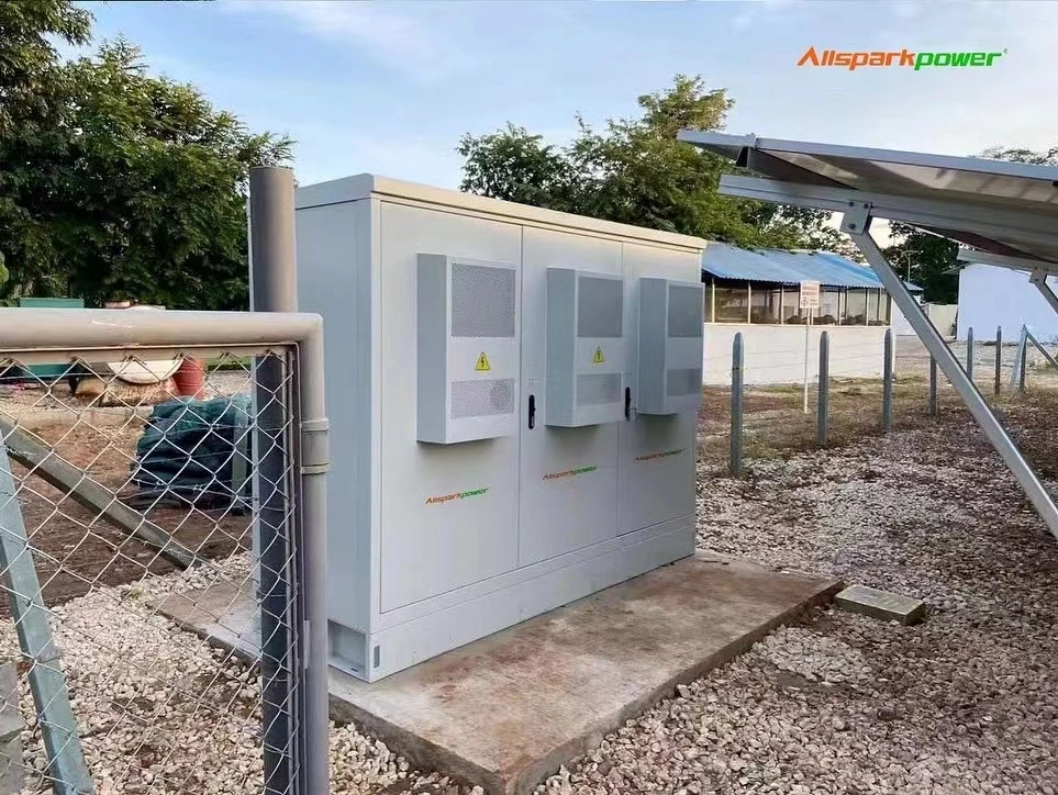 Allsparkpower 20kwh 50kwh 100kwh Hybrid Outdoor Cabinet Solar Energy Storage System