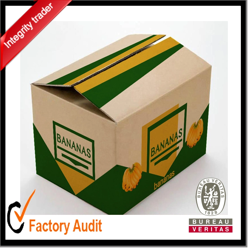 Wholesale/Supplier Cardboard Fruit Banana Packing Boxes, Fruit Packaging Box